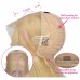 Stema #613 Blonde 13x4 Transparent Lace Big Frontal Human Hair Wig